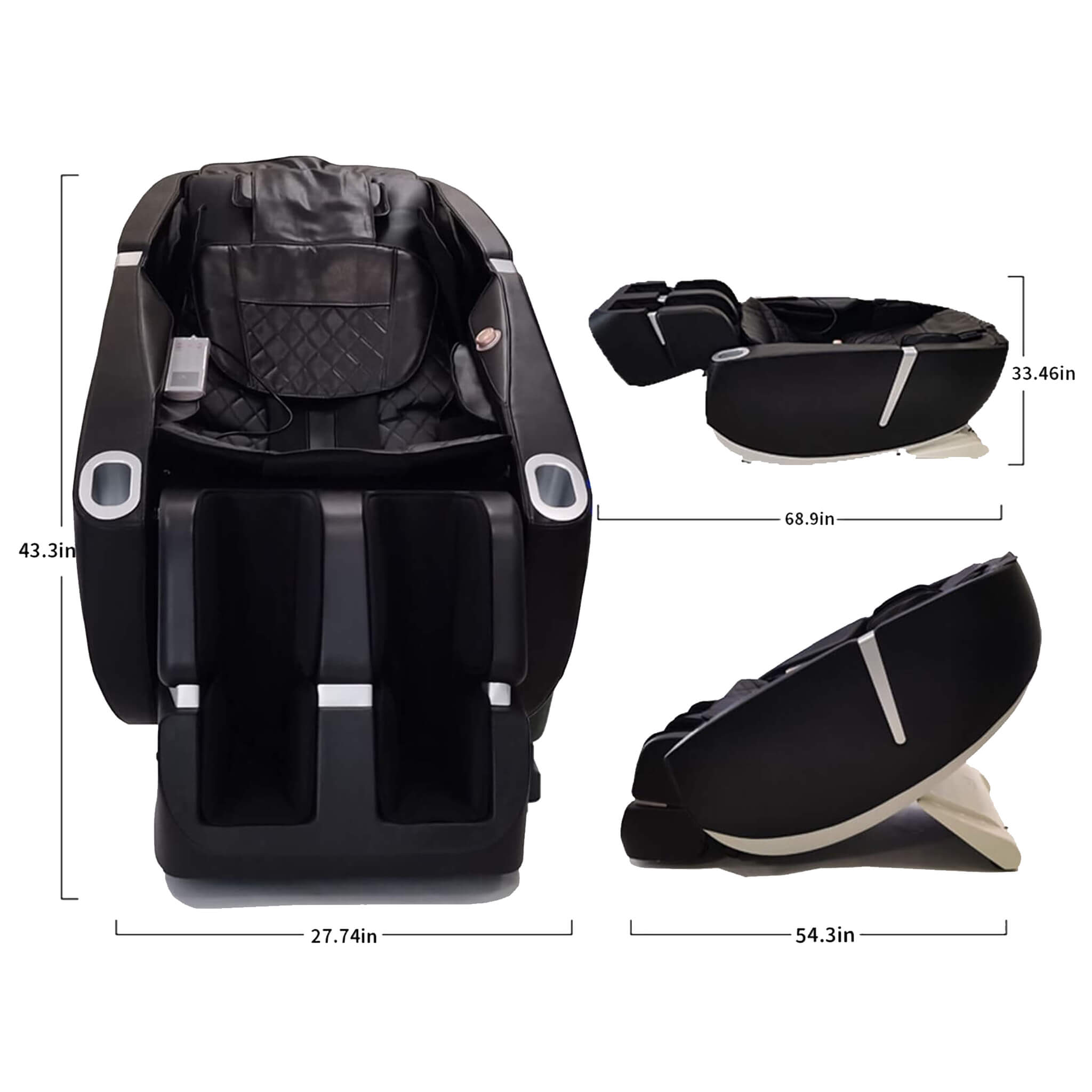 Airvana Premium Zero Gravity Full Body Multifunction Massage Chair With Auto Body Scan (SAK72182)