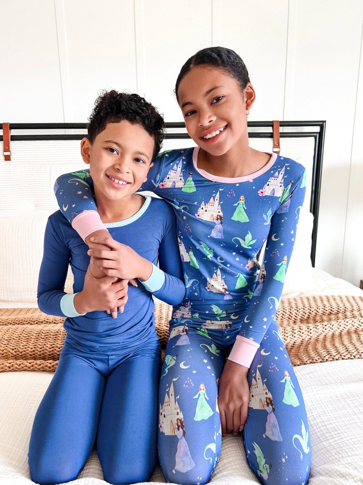 Princess & Dragon Organic Bamboo Pajama Set