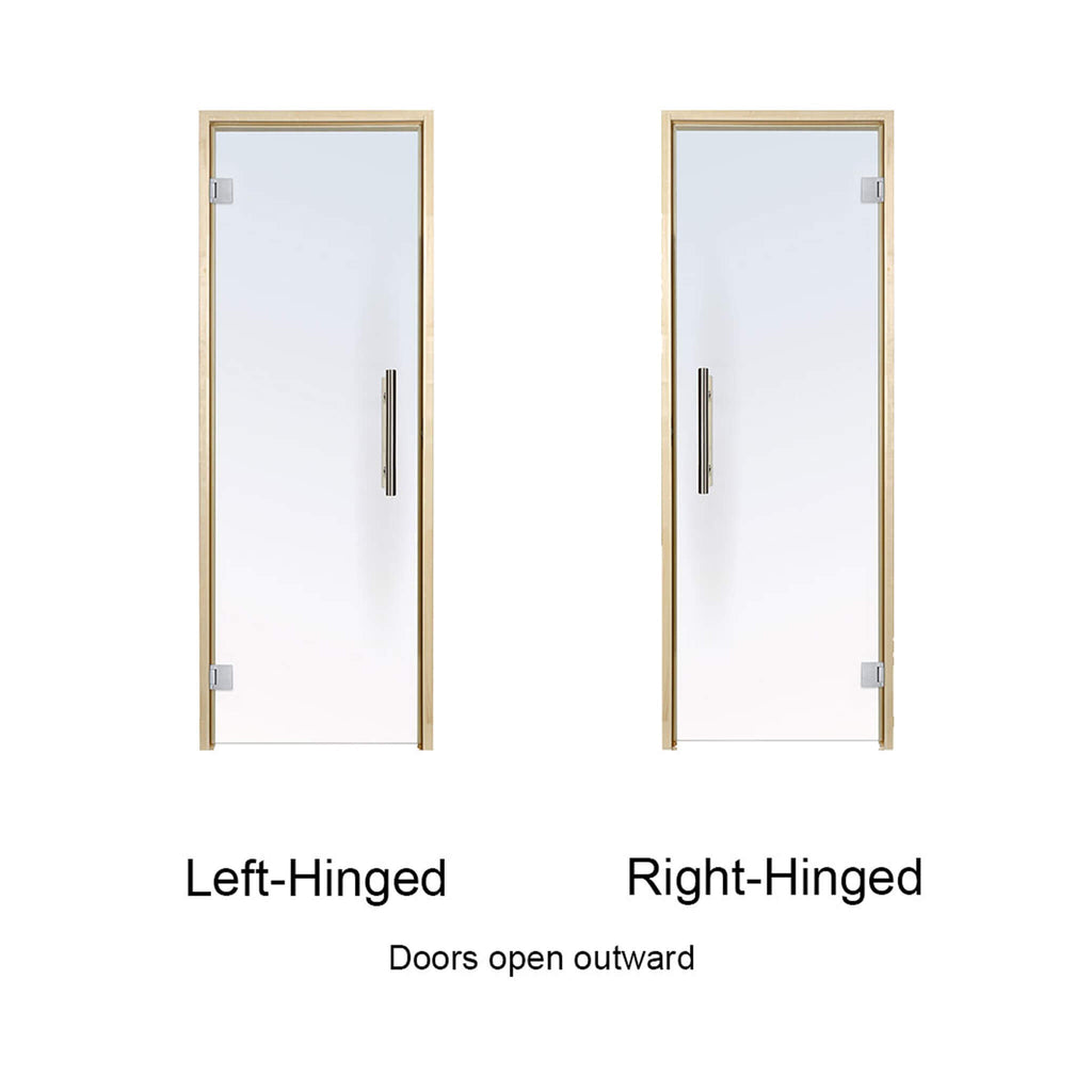 Prosaunas 36X81 Aspen Clear ADA Glass Sauna Door (SAK75843)
