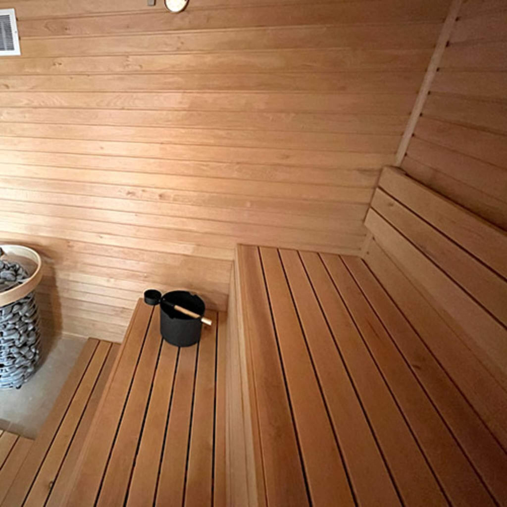 Prosaunas Alder 1X4 S4SEE SHP Sauna Bench Wood [Untreated] (SAK62043)
