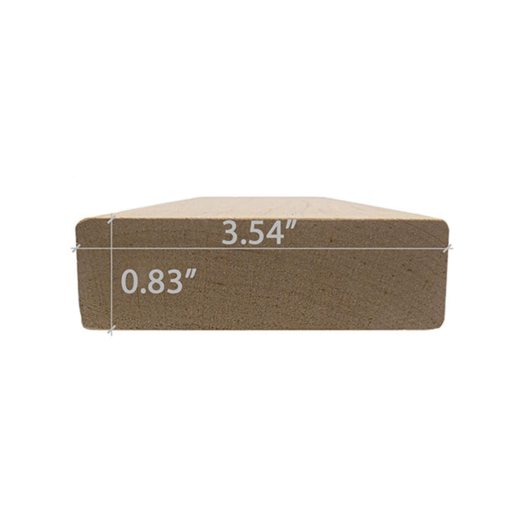 Prosaunas Alder 1X4 S4SEE SHP Sauna Bench Wood [Untreated] (SAK62043)