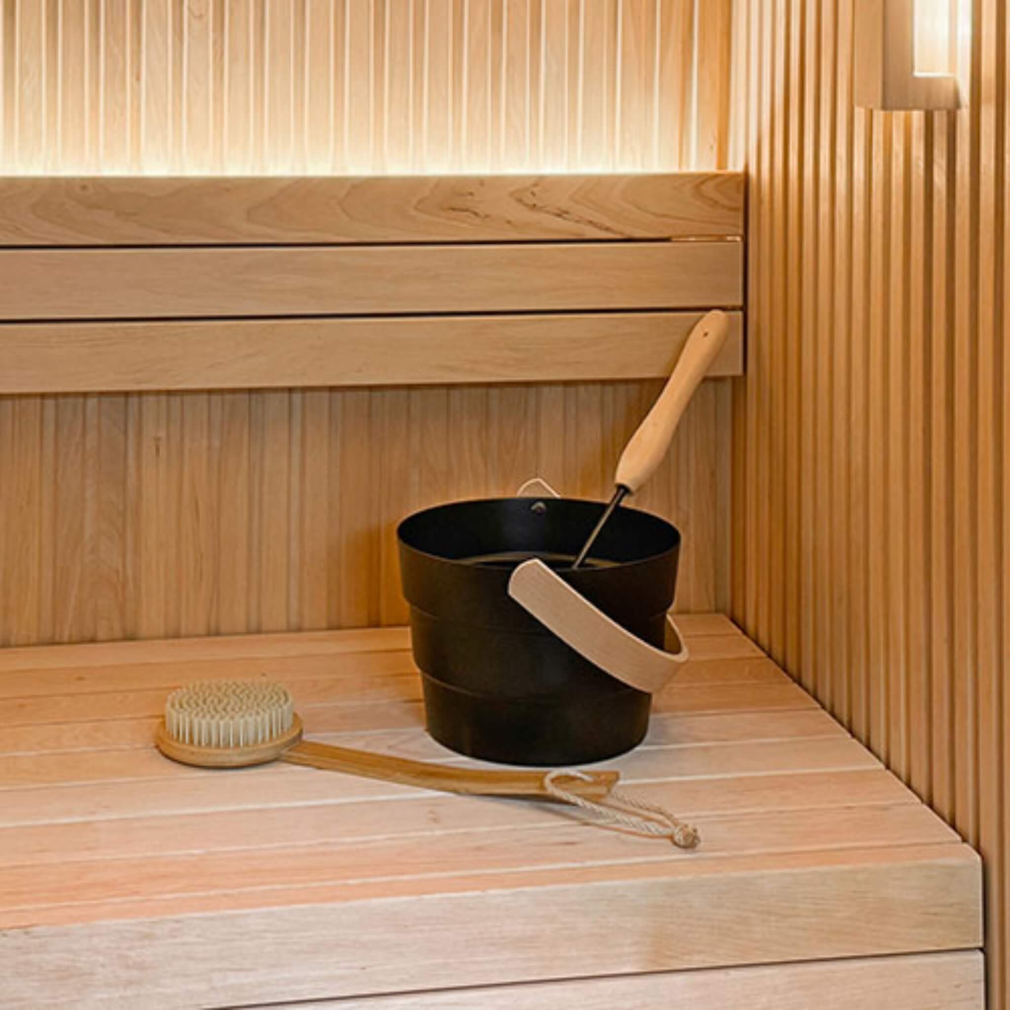 Prosaunas Alder 2X4 S4SEE SHP 4-Sides Eased Edges Sauna Bench Wood [Untreated] (SAK72415)