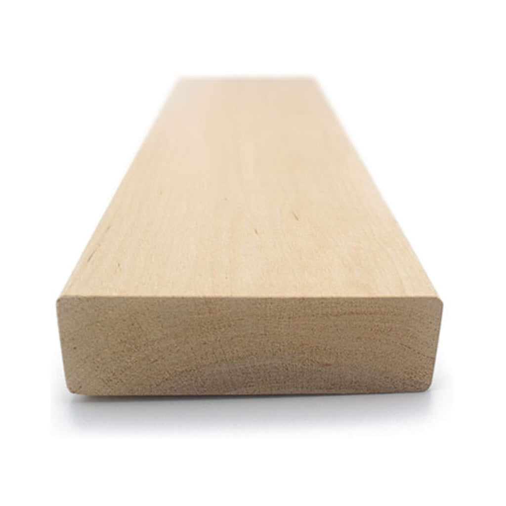 Prosaunas Alder 2X4 S4SEE SHP 4-Sides Eased Edges Sauna Bench Wood [Untreated] (SAK72415)