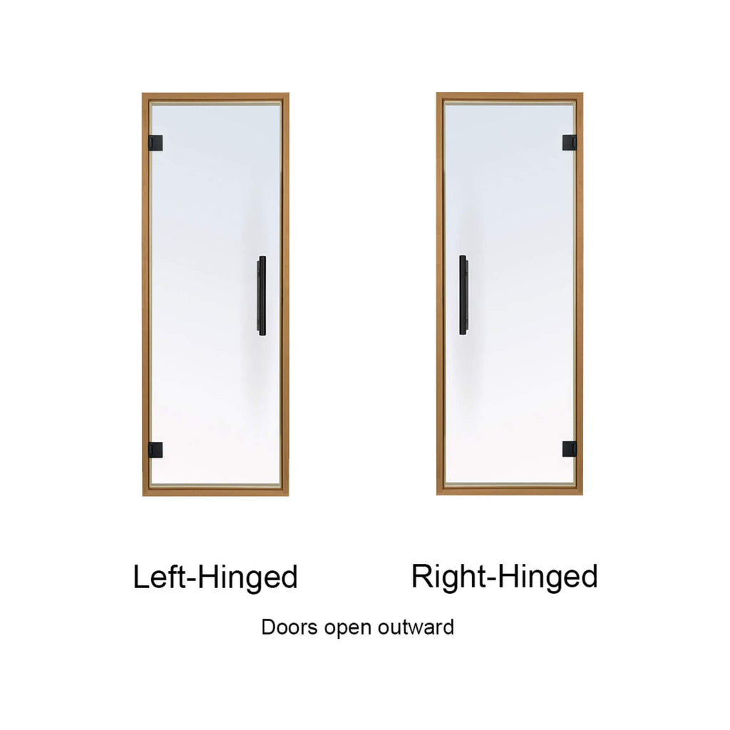 Prosaunas 24X73 Aspen Prehung Clear Glass Sauna Door (SAK68524)