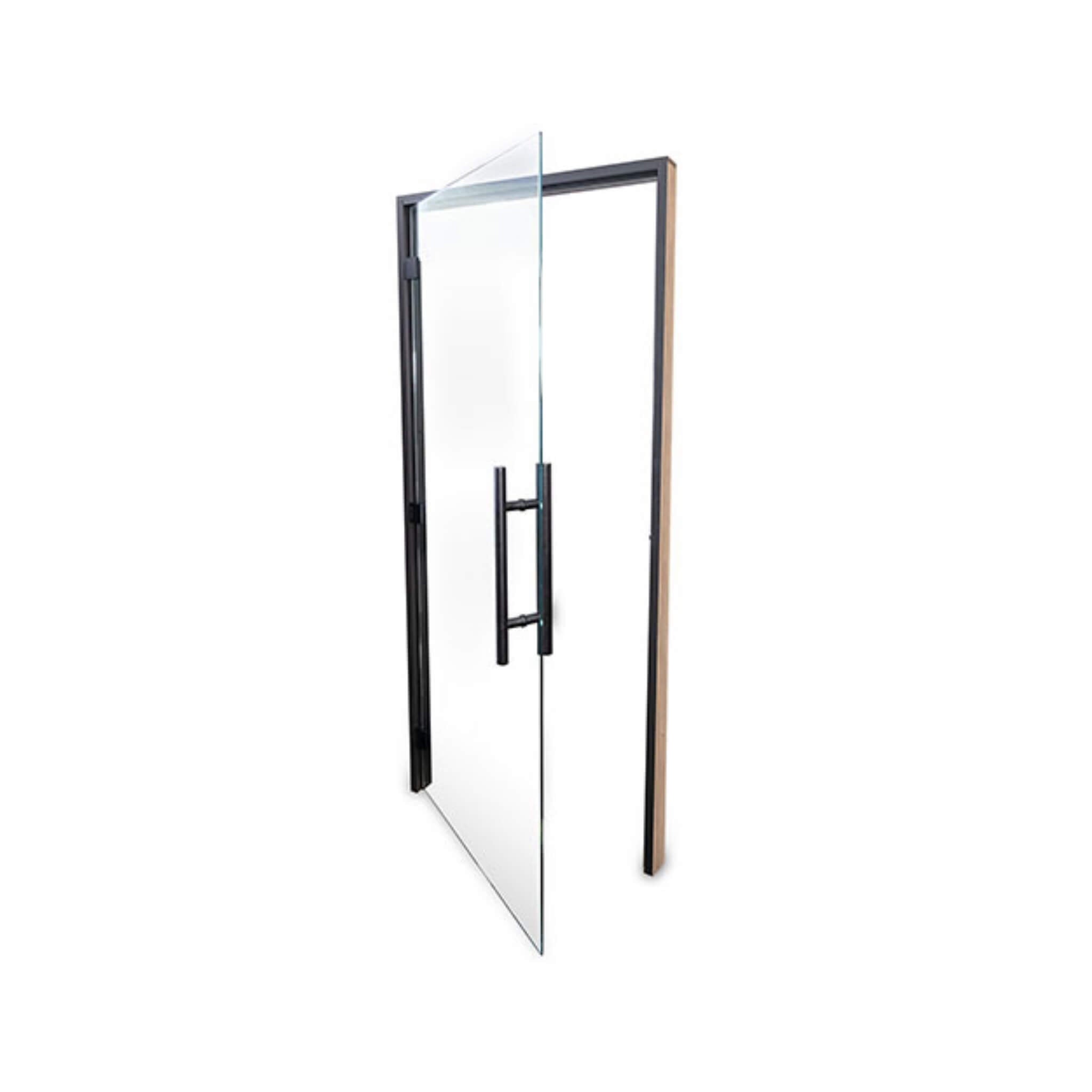 Prosaunas 36X81 Black Alder Clear Prehung ADA Glass Sauna Door (SAK15497)