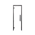 Prosaunas 24X81 Black Alder Clear Glass Sauna Door (SAK38670)