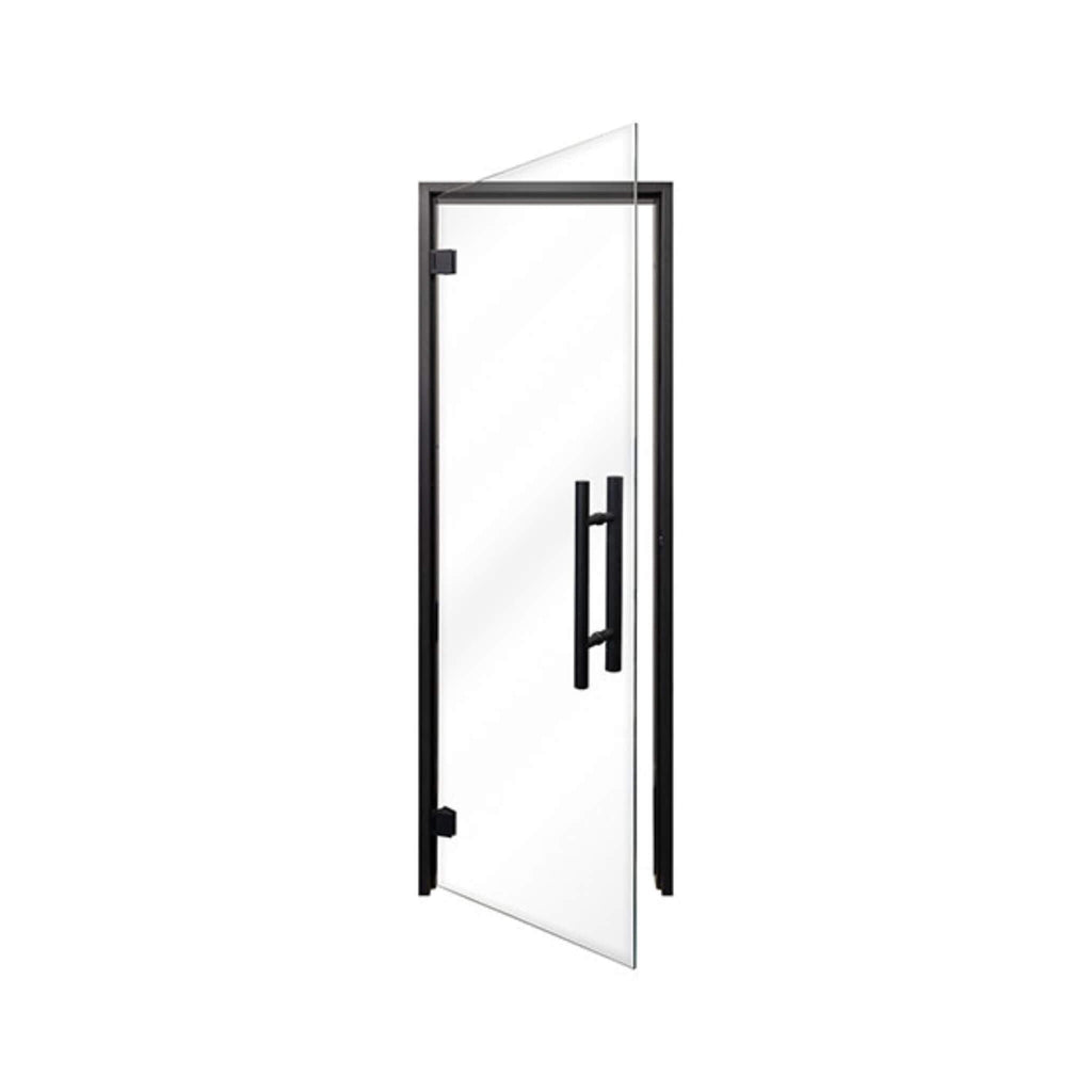 Prosaunas 24X81 Black Alder Clear Glass Sauna Door (SAK38670)