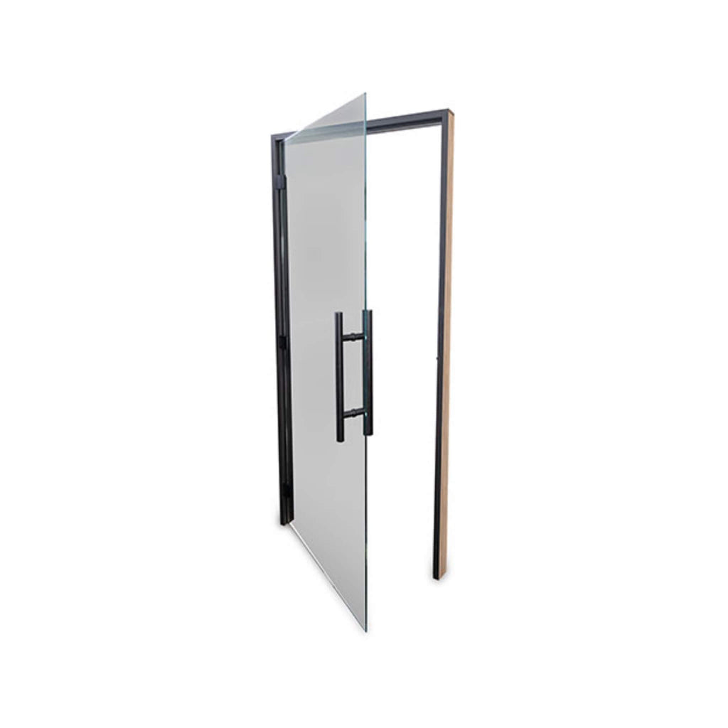 Prosaunas 36X81 Black Alder Prehung ADA Tinted Glass Sauna Door (SAK19732)
