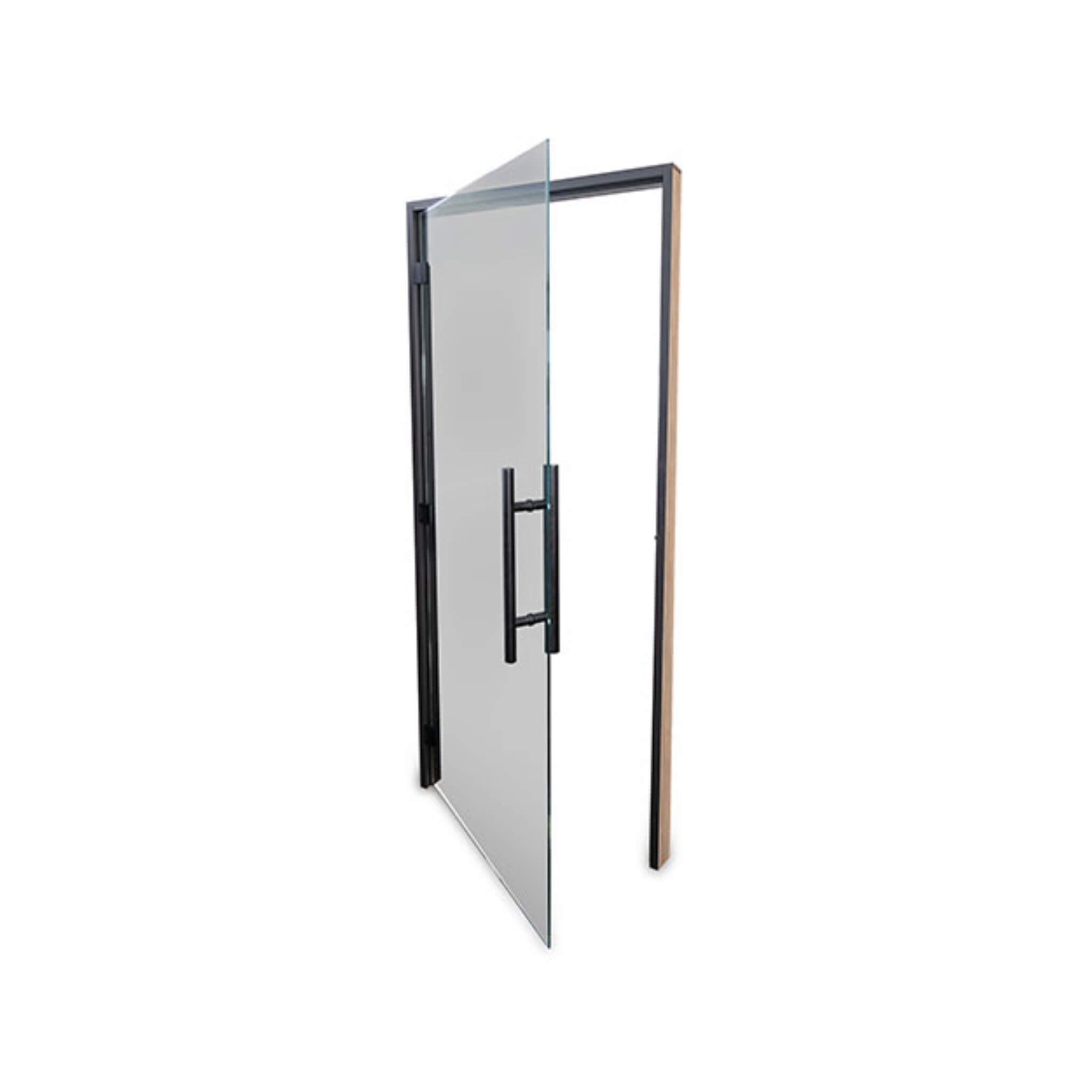 Prosaunas 36X81 Black Alder Prehung ADA Tinted Glass Sauna Door (SAK19732)