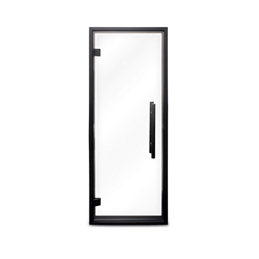 Prosaunas 24X73 Black Alder Prehung Clear Glass Sauna Door (SAK67491)
