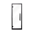 Prosaunas 24X73 Black Alder Prehung Clear Glass Sauna Door (SAK67491)
