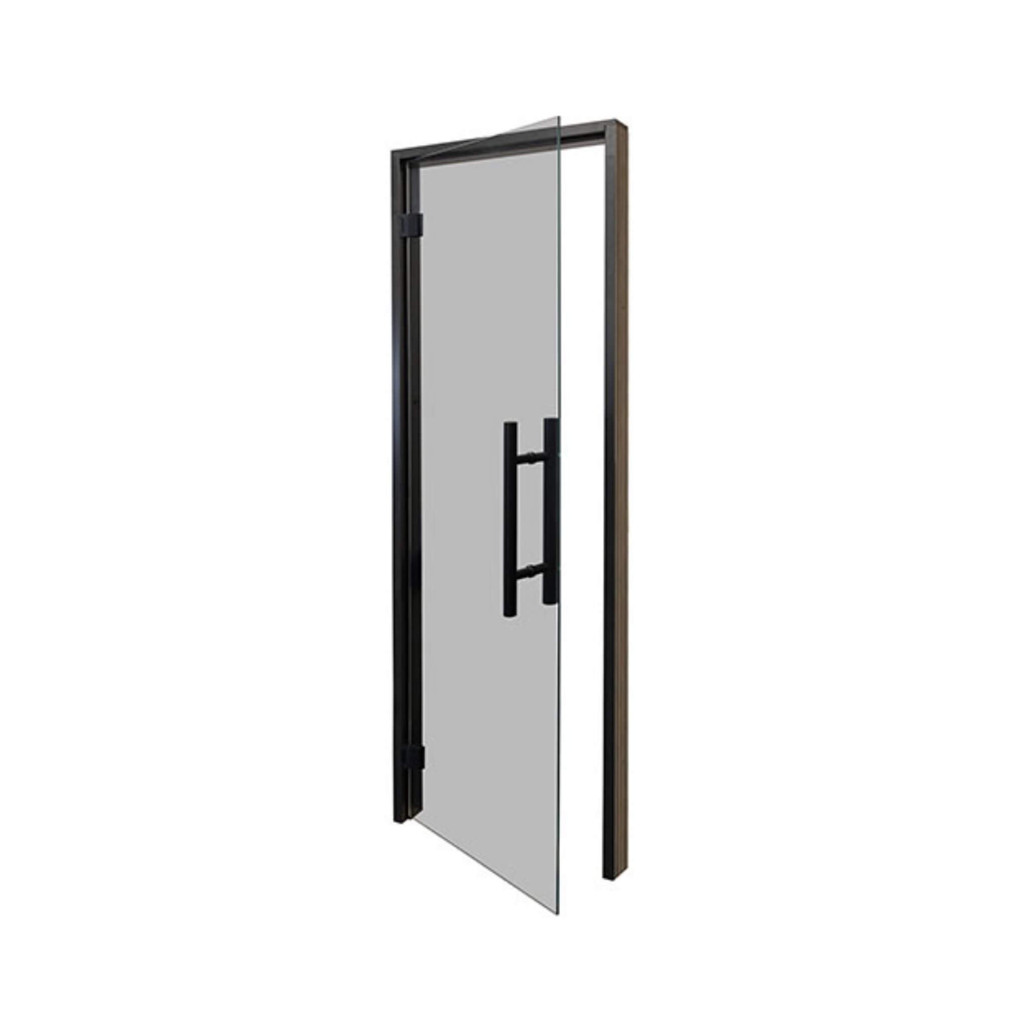 Prosaunas 24X81 Black Alder Tinted Glass Sauna Door (SAK36827)