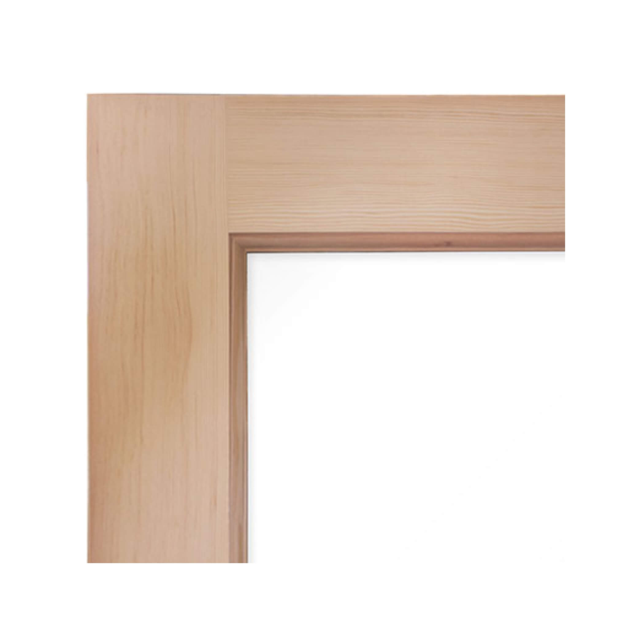 Prosaunas 37.5X81.5 Douglas Fir Hemlock Jamb Sauna Door With Dual-Pane Insulated Glass (SAK38145)