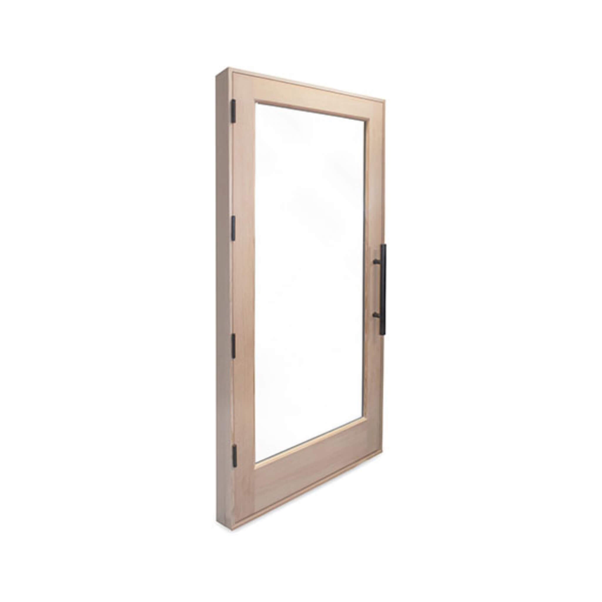 Prosaunas 37.5X81.5 Douglas Fir Hemlock Jamb Sauna Door With Dual-Pane Insulated Glass (SAK38145)