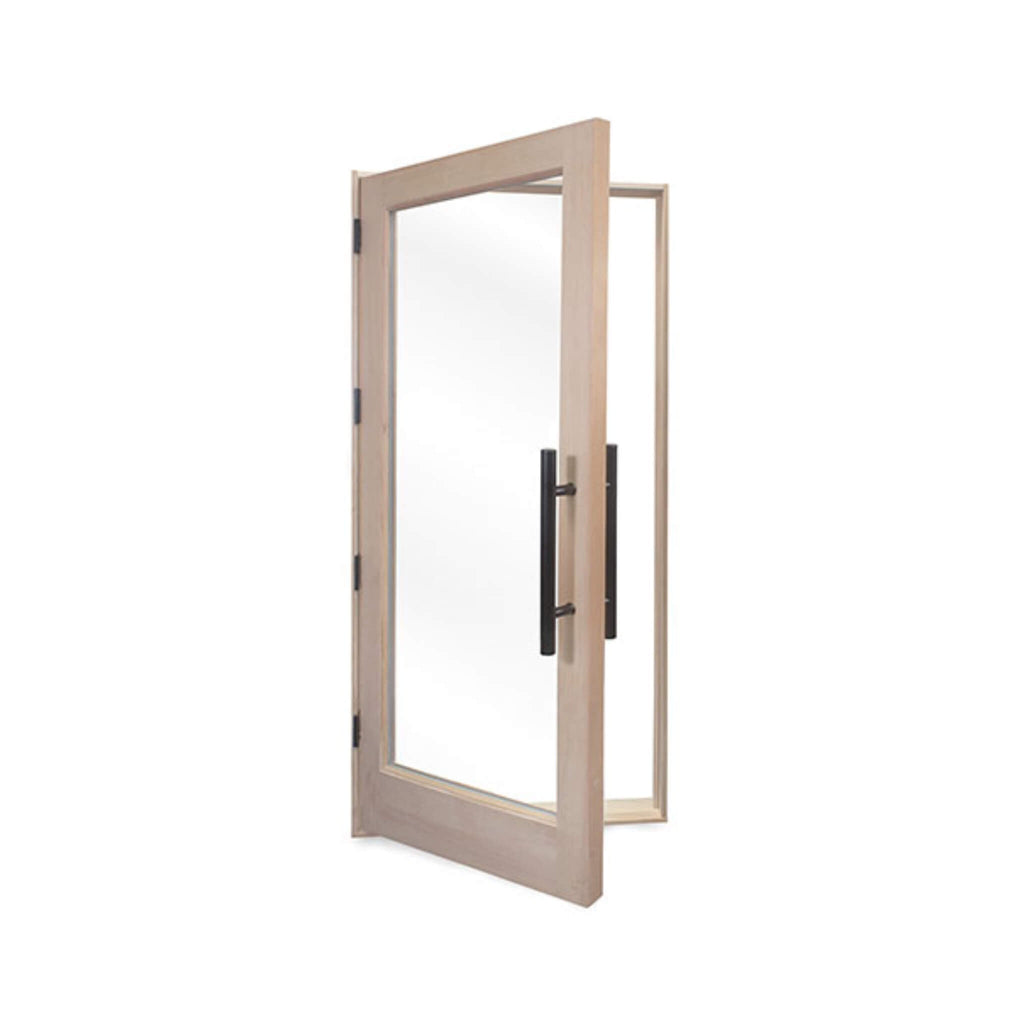 Prosaunas 37.5X81.5 Douglas Fir Hemlock Jamb Sauna Door With Dual-Pane Insulated Glass (SAK38145)