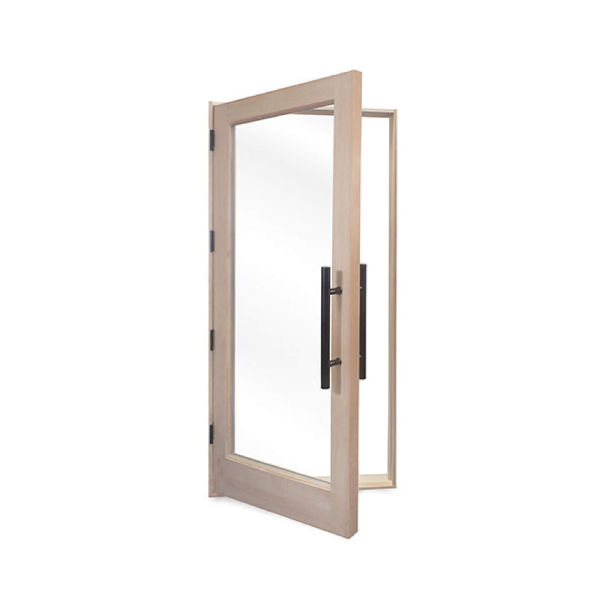 Prosaunas 37.5X81.5 Douglas Fir Hemlock Jamb Sauna Door With Dual-Pane Insulated Glass (SAK38145)