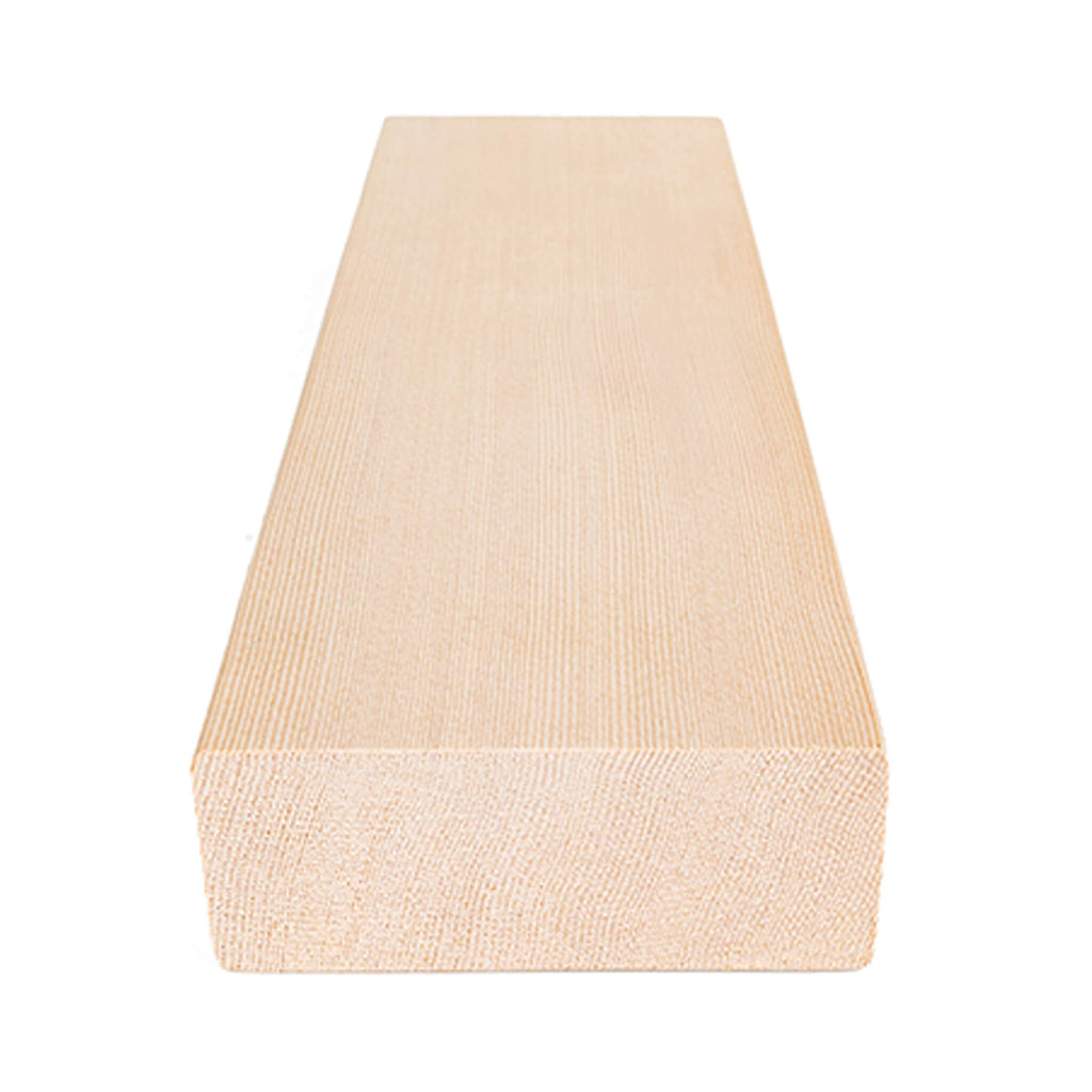 Prosaunas Hemlock 2X4 VG S4SEE Sauna Bench Wood [Untreated] [WOOD630] (SAK29172)