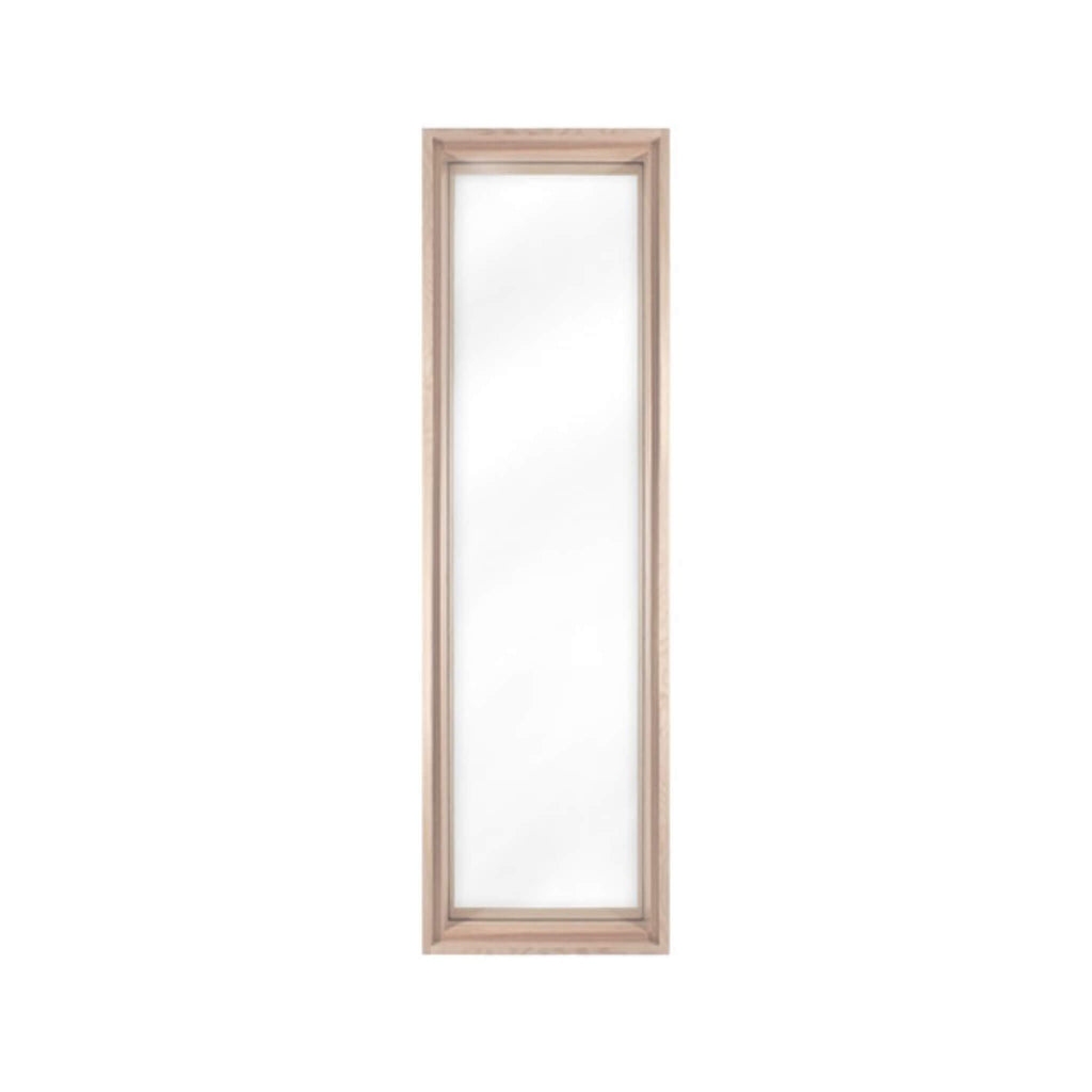 Prosaunas 17-5/8X61-5/8 Framed Hemlock Extra-Large Framed Dual Pane Clear Glass Sauna Window (SAK46398)