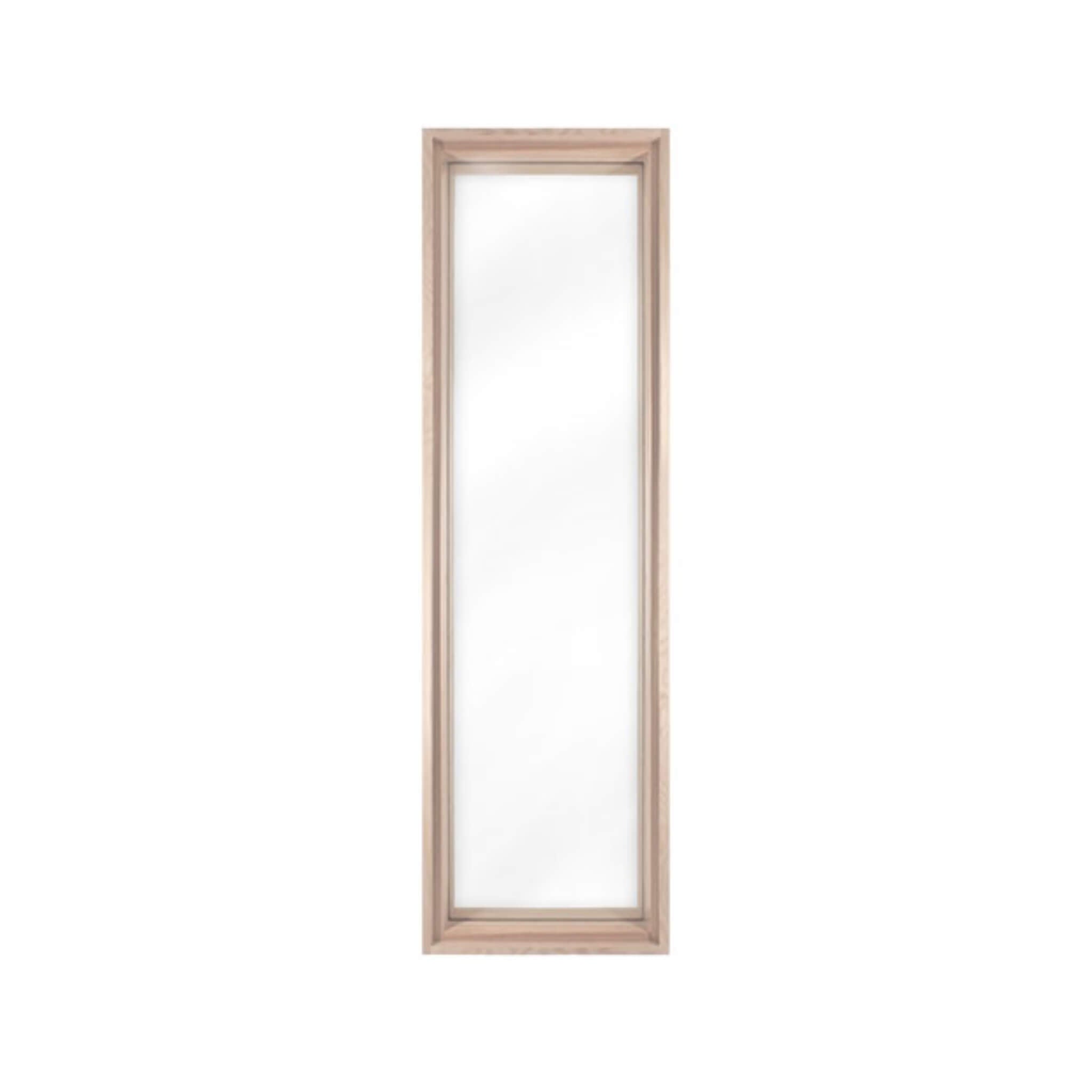 Prosaunas 17-5/8X61-5/8 Framed Hemlock Extra-Large Framed Dual Pane Clear Glass Sauna Window (SAK46398)