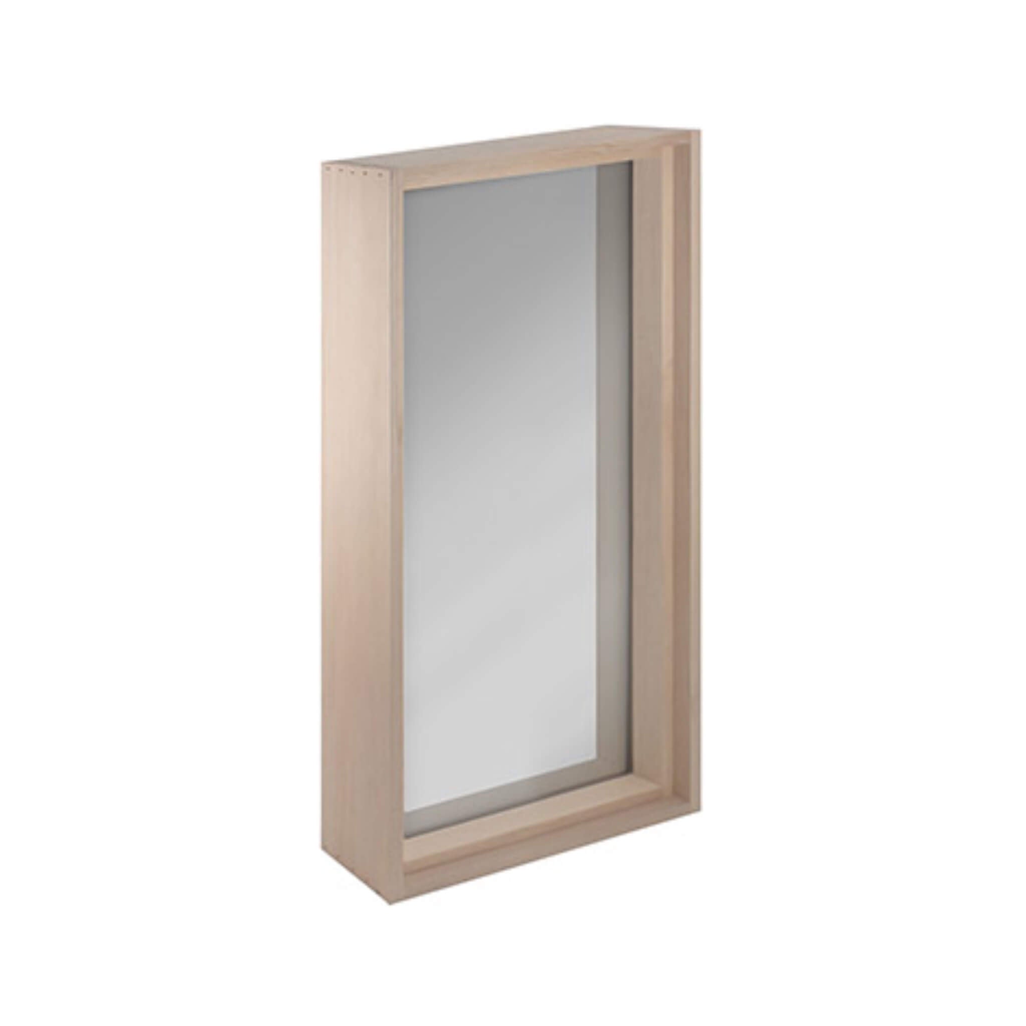 Prosaunas 17-5/8X31 Framed Hemlock Tempered Dual Pane Tinted Glass Sauna Window (SAK45231)