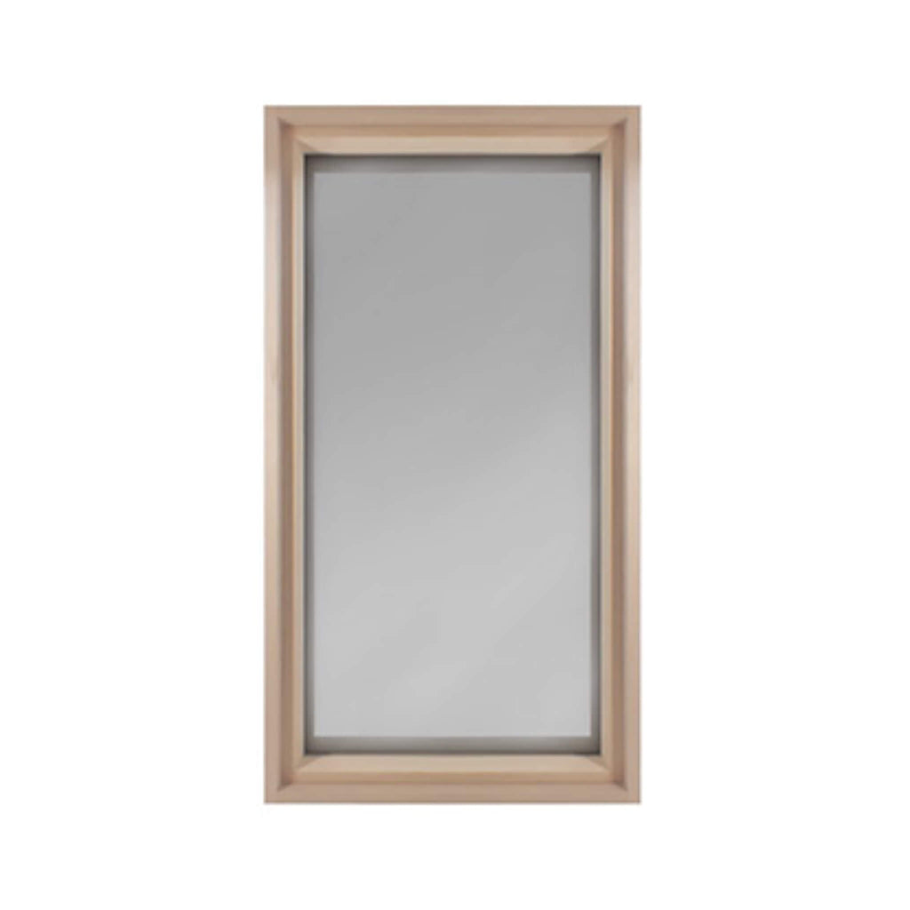 Prosaunas 17-5/8X31 Framed Hemlock Tempered Dual Pane Tinted Glass Sauna Window (SAK45231)