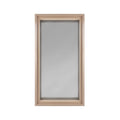 Prosaunas 17-5/8X31 Framed Hemlock Tempered Dual Pane Tinted Glass Sauna Window (SAK45231)