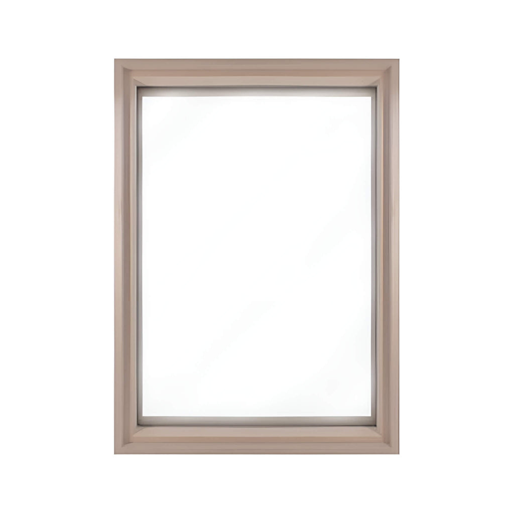Prosaunas 25-5/8X37-5/8 Large Framed Dual Pane Clear Glass Sauna Window With Hemlock (SAK66329)