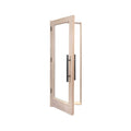 Prosaunas 25.5X81.5 Prehung Solid Wood Douglas Fir Sauna Door With Dual-Pane Insulated Glass (SAK25184)