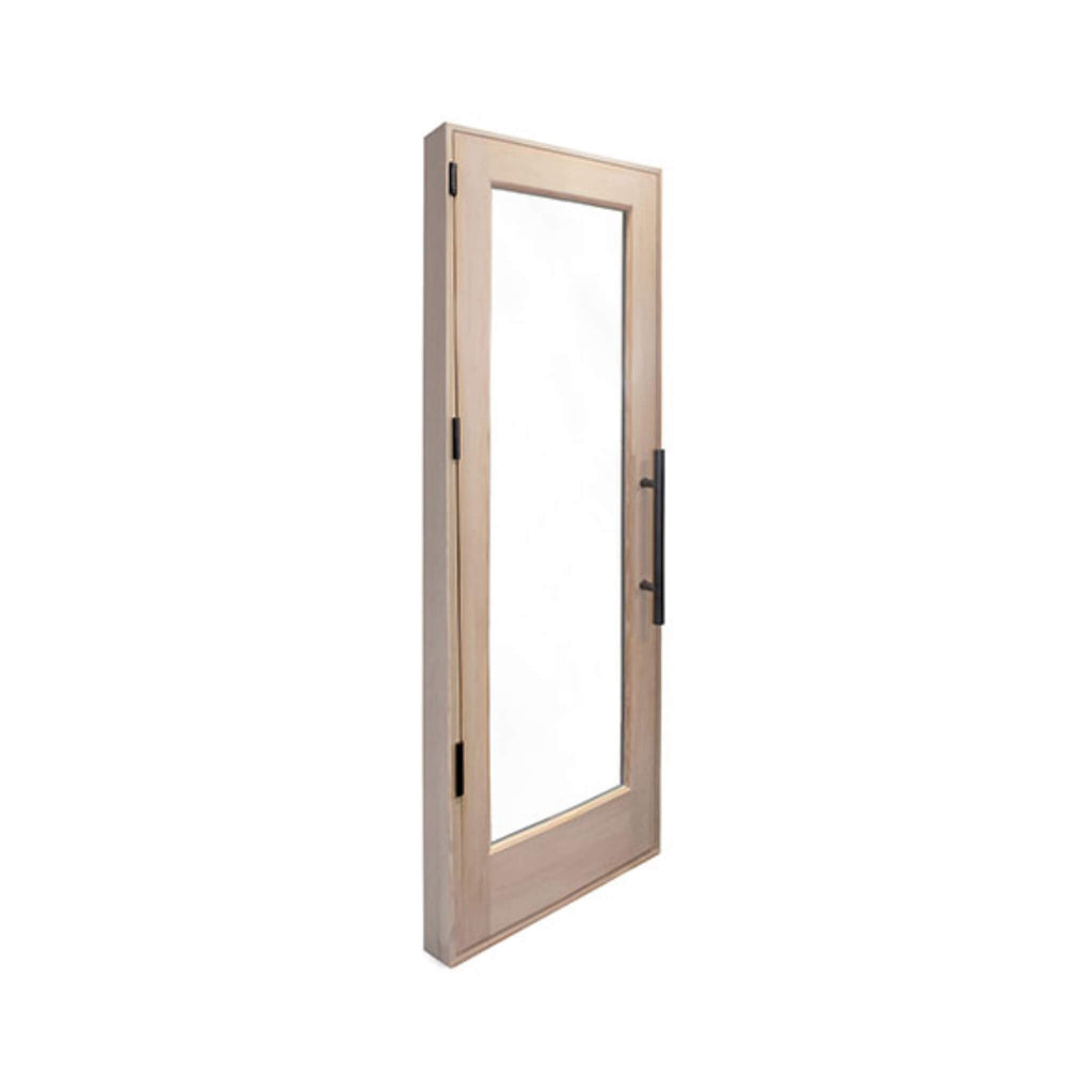 Prosaunas 25.5X81.5 Prehung Solid Wood Douglas Fir Sauna Door With Dual-Pane Insulated Glass (SAK25184)