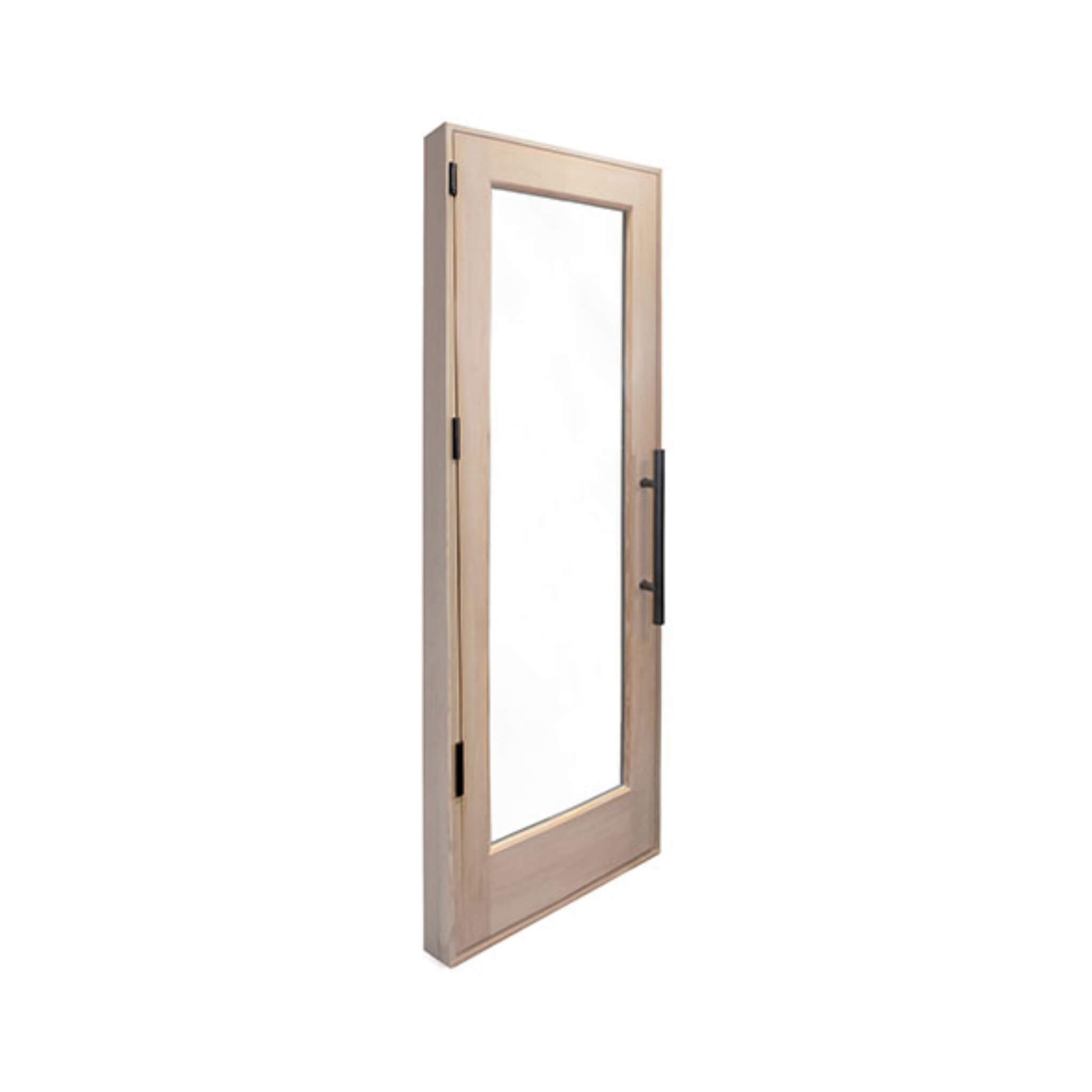 Prosaunas 25.5X81.5 Prehung Solid Wood Douglas Fir Sauna Door With Dual-Pane Insulated Glass (SAK25184)