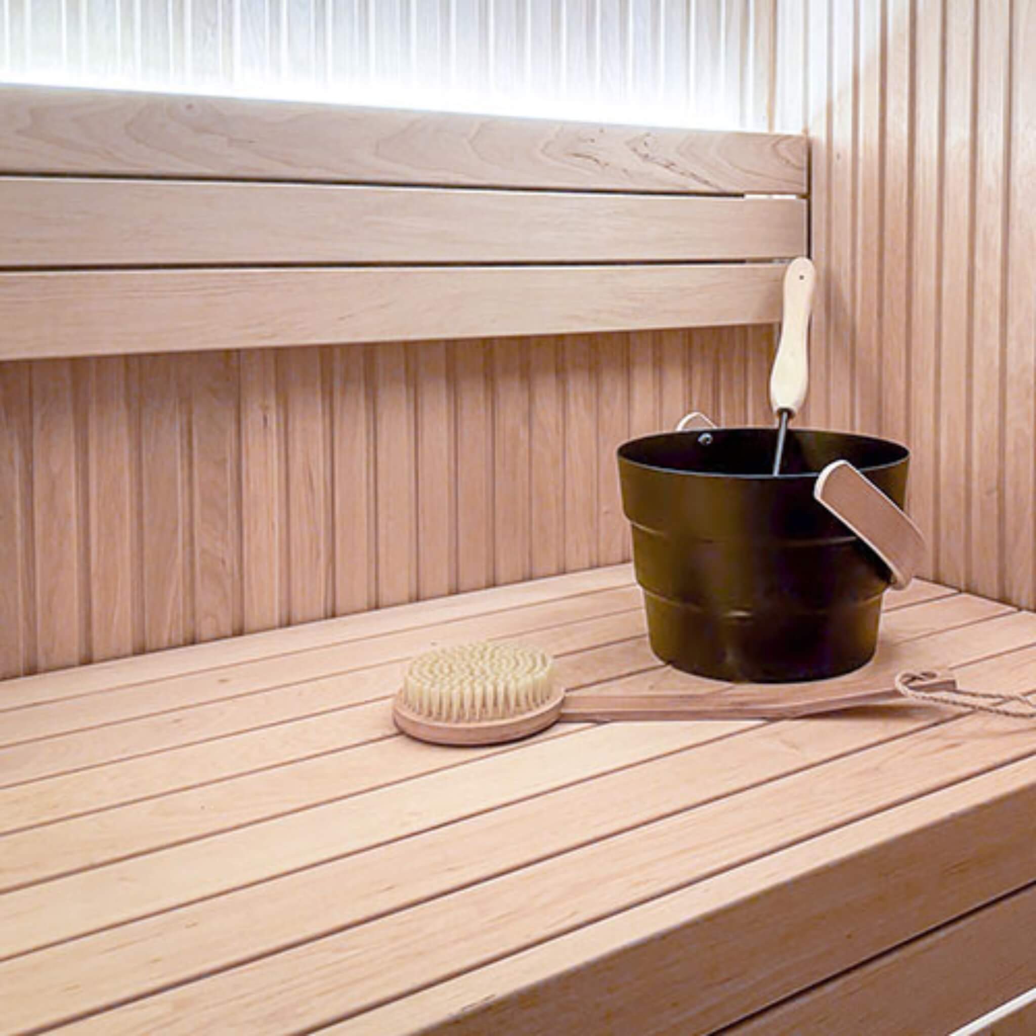 Prosaunas Alder 1X3 S4SEE SHP Sauna Bench Wood [Untreated] (SAK31579)