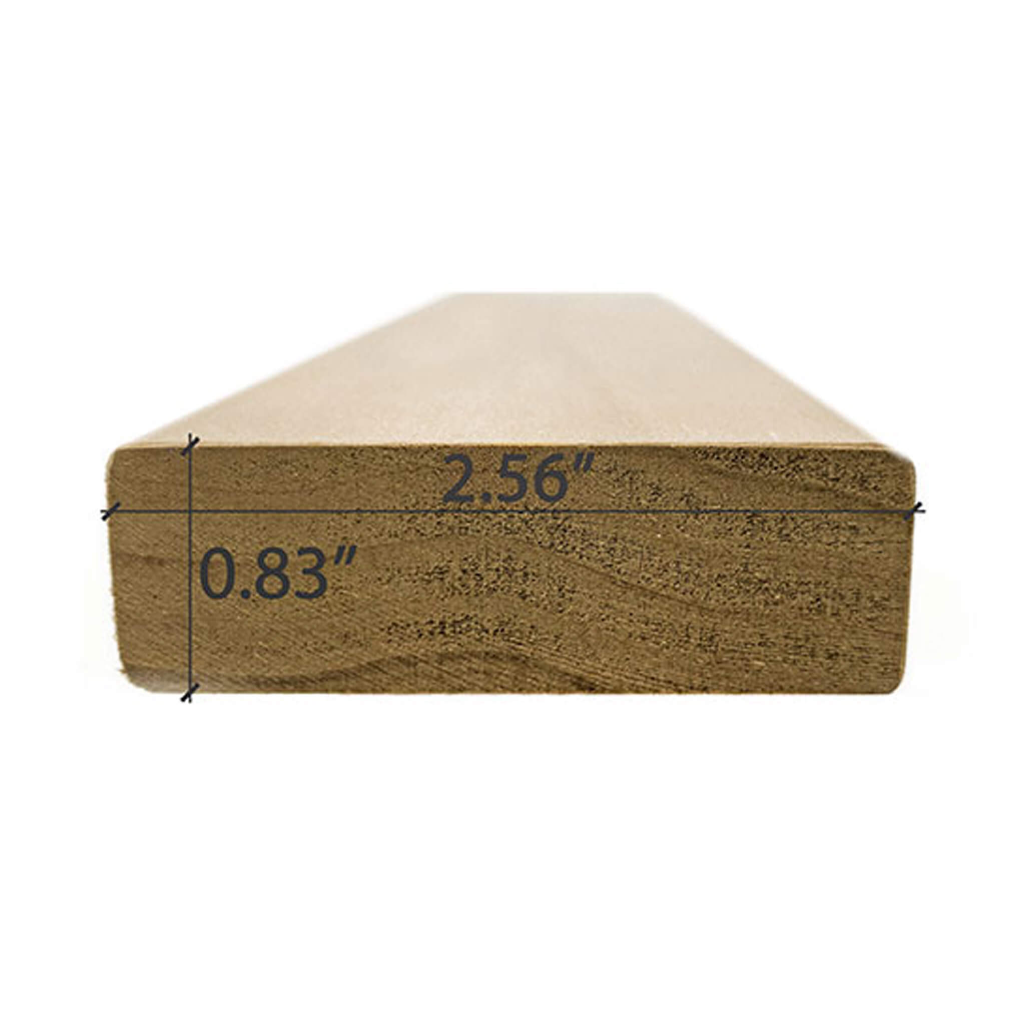 Prosaunas Thermo-Aspen 1X3 S4SEE SHP Sauna Bench Wood (SAK93486)