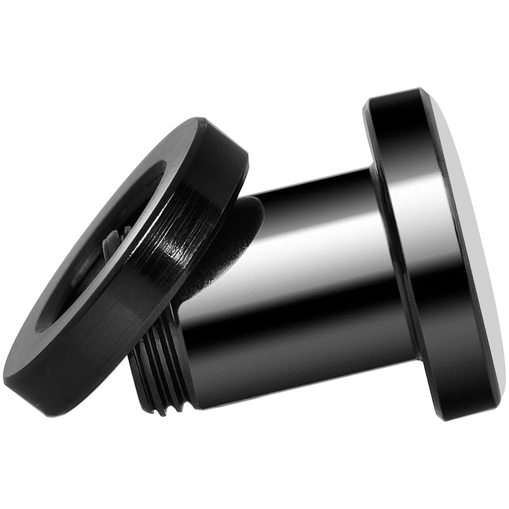 Green Grenade Black Anodized Screw Fit Plug Set 2G