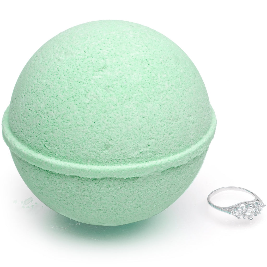 Mermaid Daydream Bath Bomb with Jewelry Ring Inside