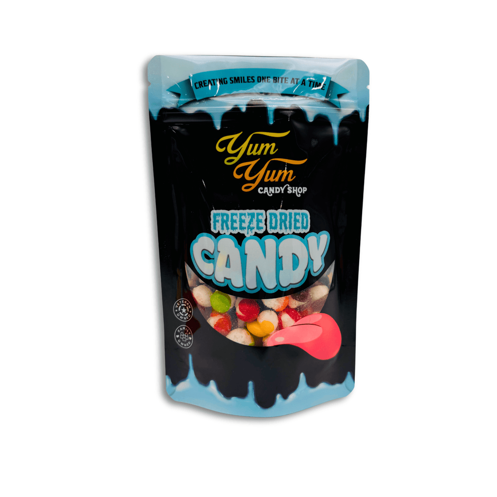 Freeze Dried Candy Trio Pack 3 Pack Lemon Ballz - Rainbow Krunchies - Cinnamon Hotties