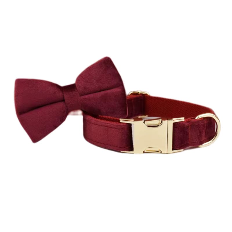 Red Wine Velvet Set