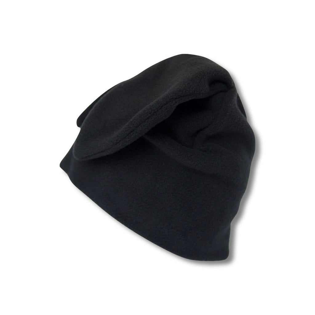 Black Fleece Bunny Beanie – Kawaii Winter Hat with Bunny Ears for Alt Fashion, Streetwear & Cozy Style