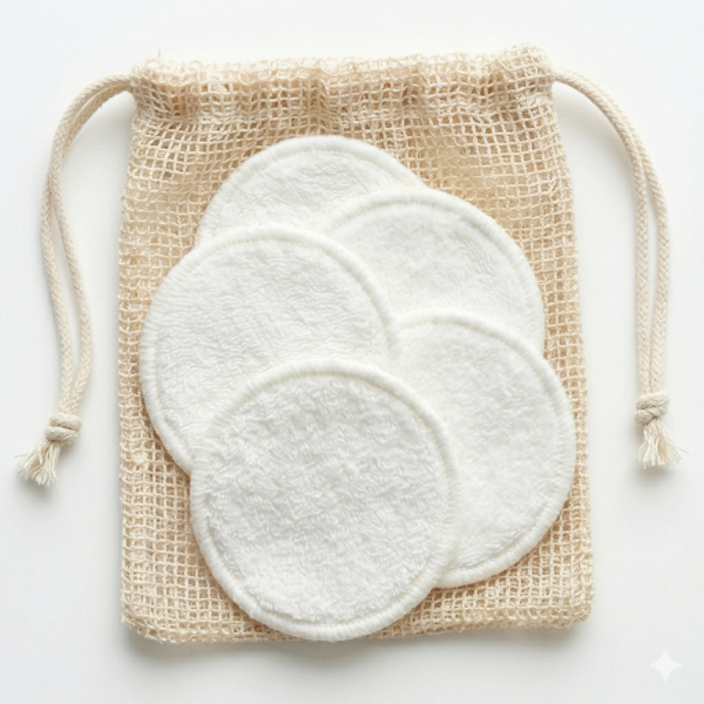 Reusable Facial Round Pads -5 Pack