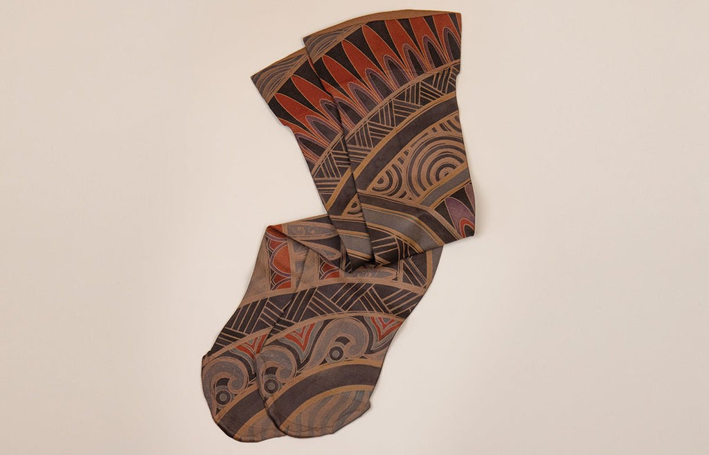 Rhythm Mocha Gradient Compression Socks