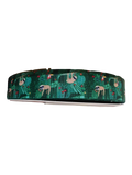 Green Sloth Nylon Dog Collar