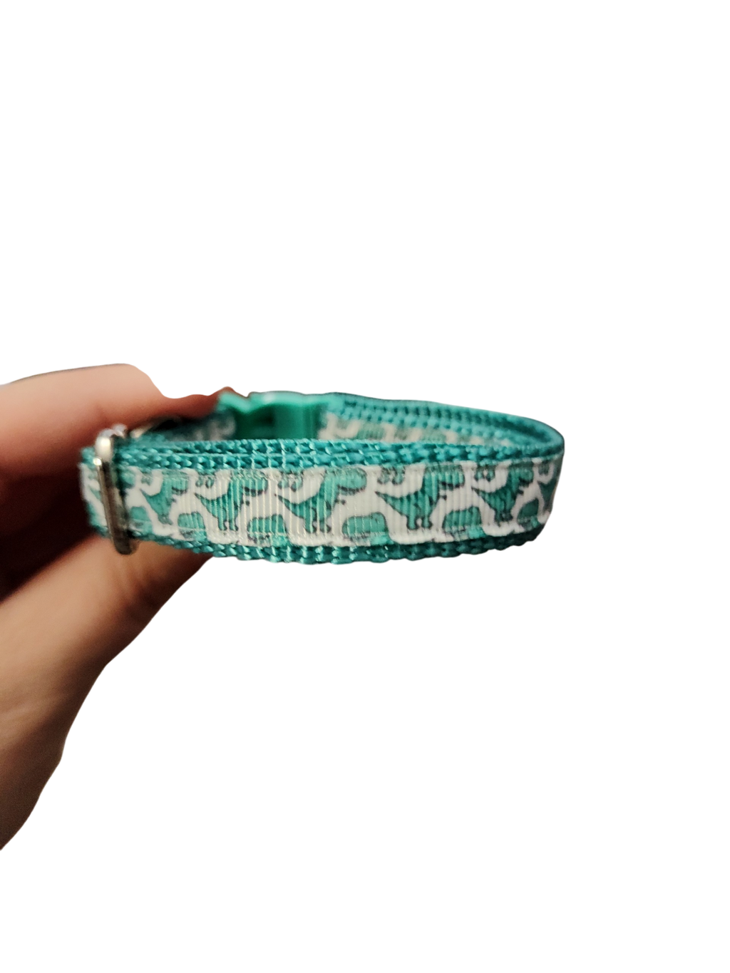 1/2" Dinosaur Nylon Dog / Cat Collar