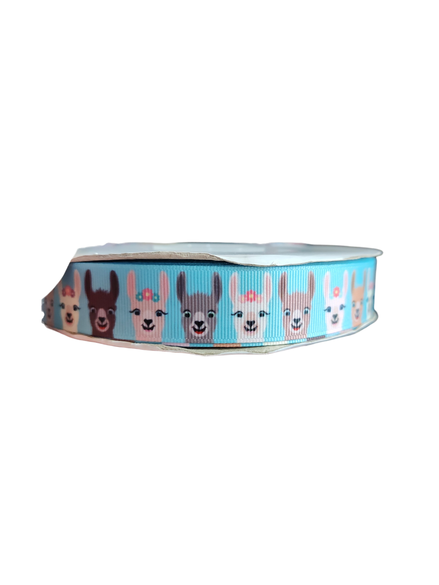 Llama Nylon Dog Collar
