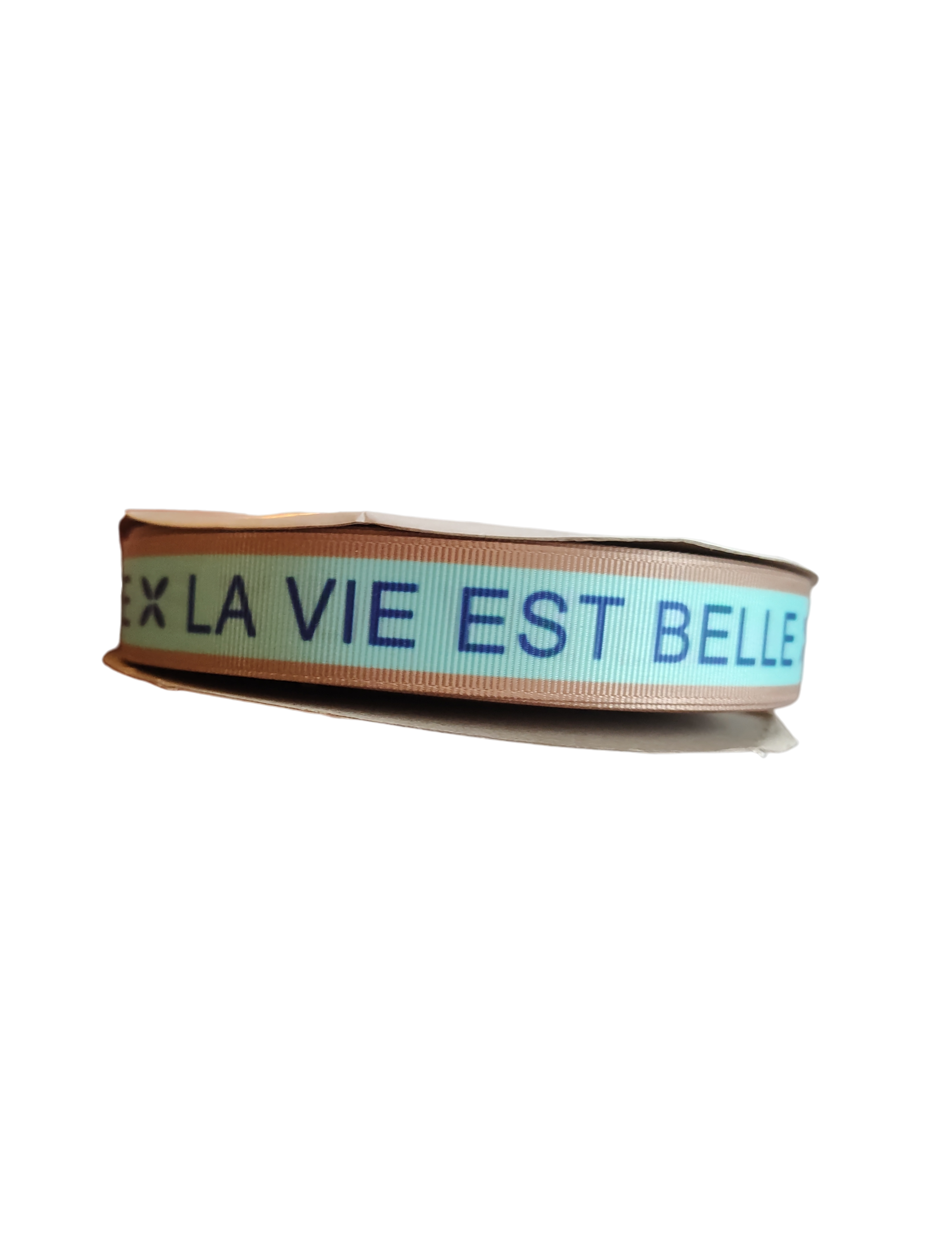 La Vie Est Belle Life Is Beautiful Nylon Dog Collar