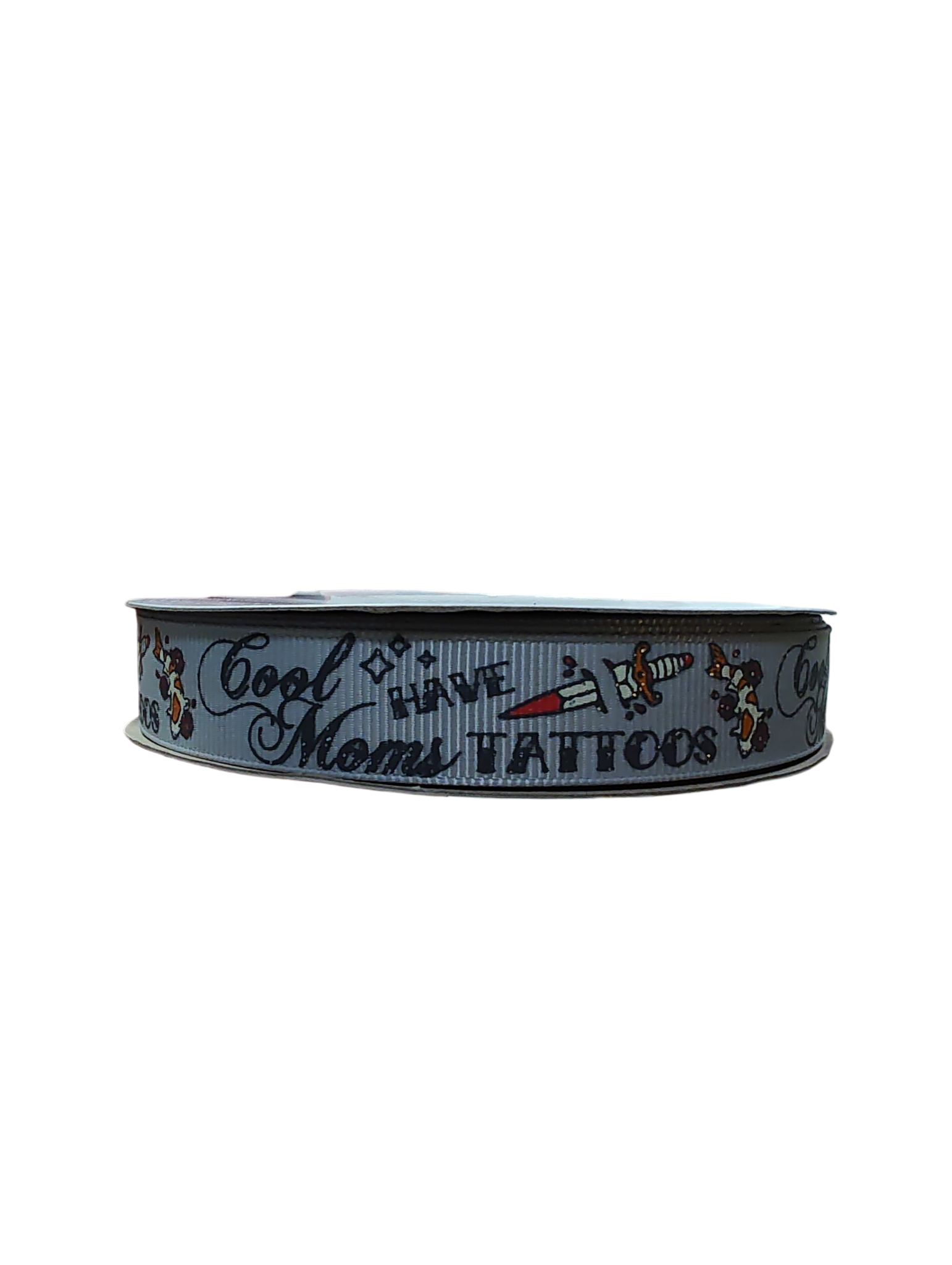 Cool Moms Have Tattoos Nylon Dog Collar