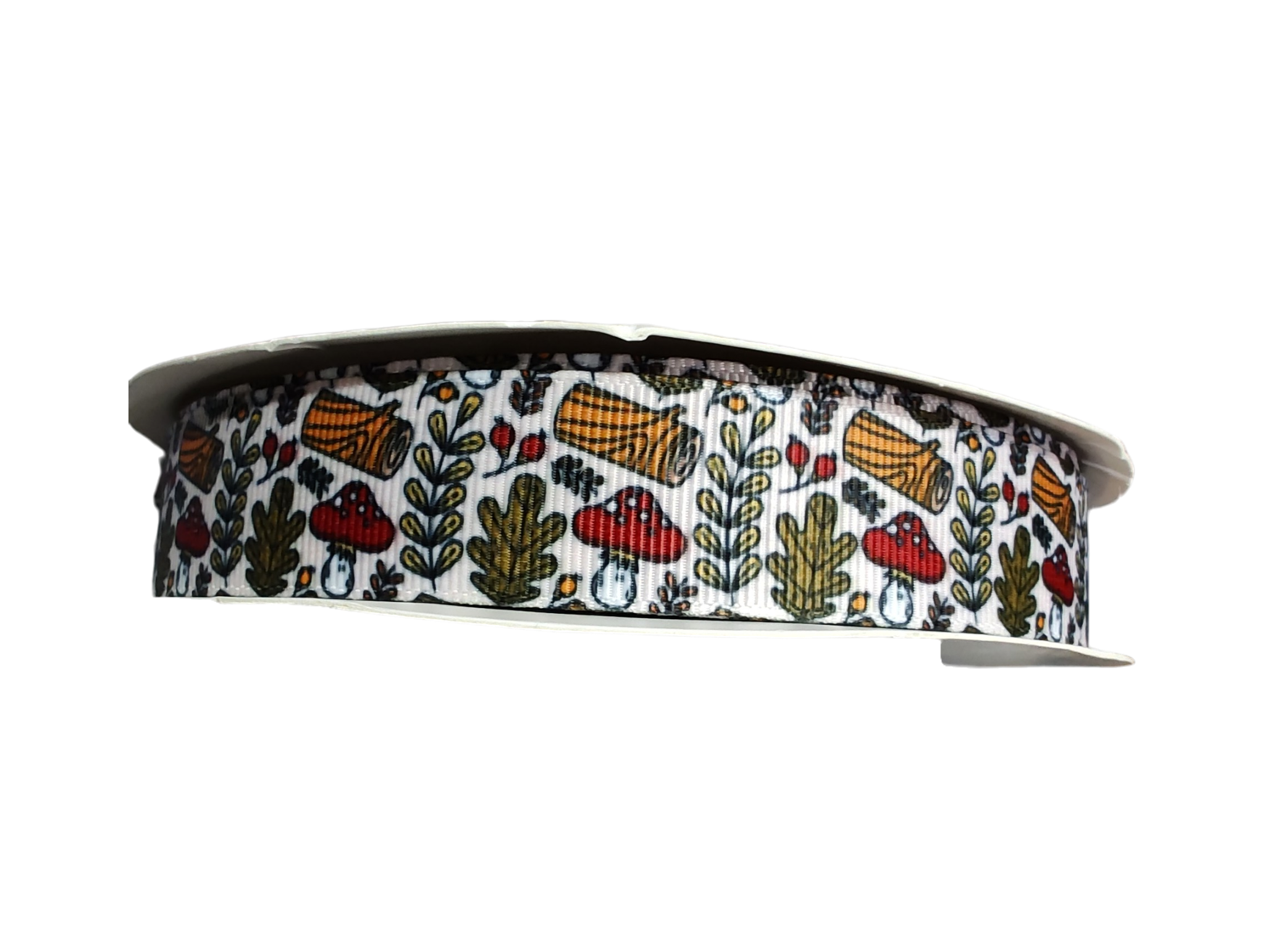 Mushroom Woods Nylon Dog Collar