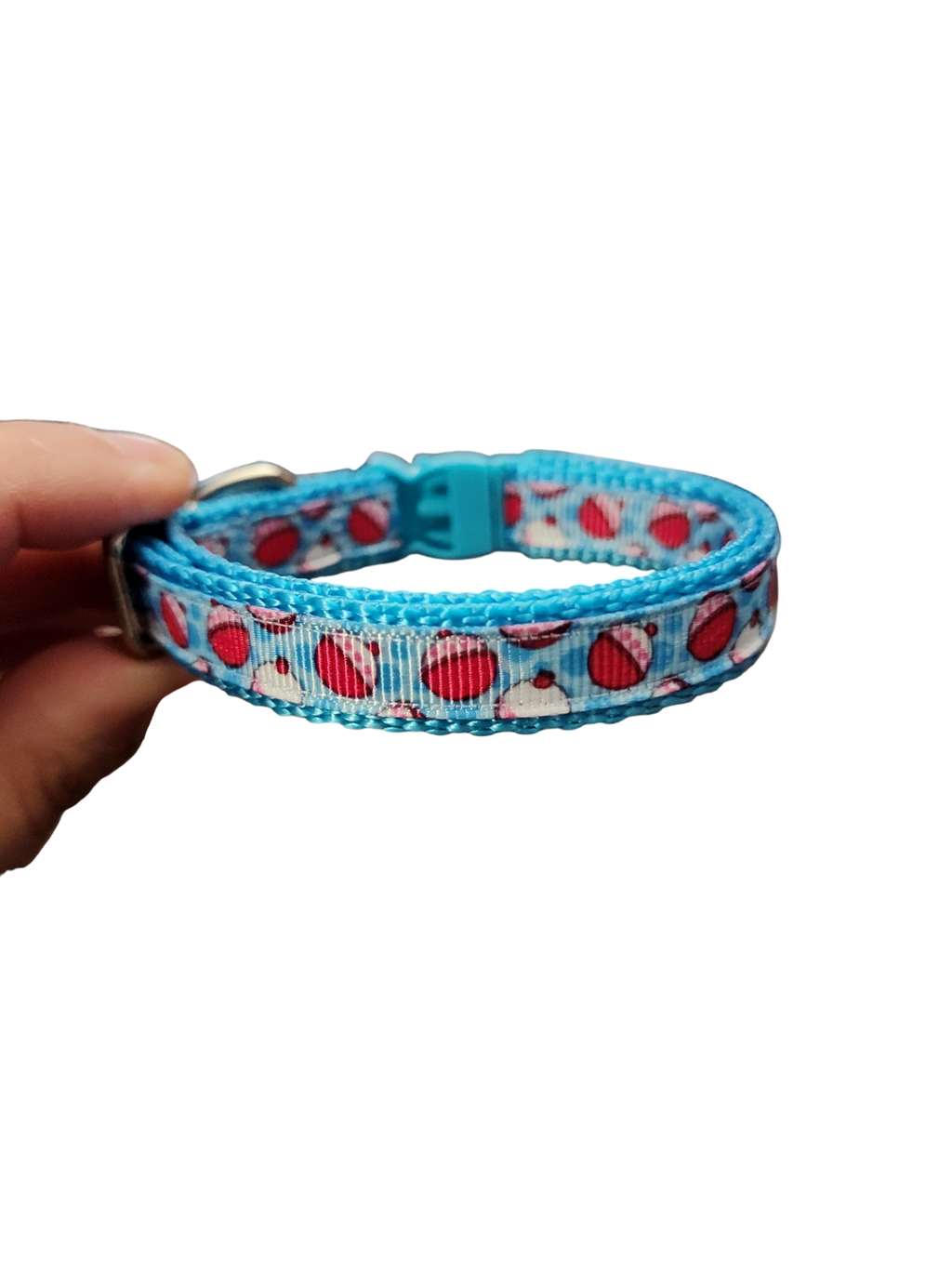 1/2" Bobbers Fishing Nylon Dog / Cat Collar