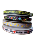 1/2" Purple Duckies Nylon Dog Collar