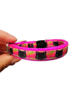 1/2" Black Cat Nylon Dog / Cat Collar