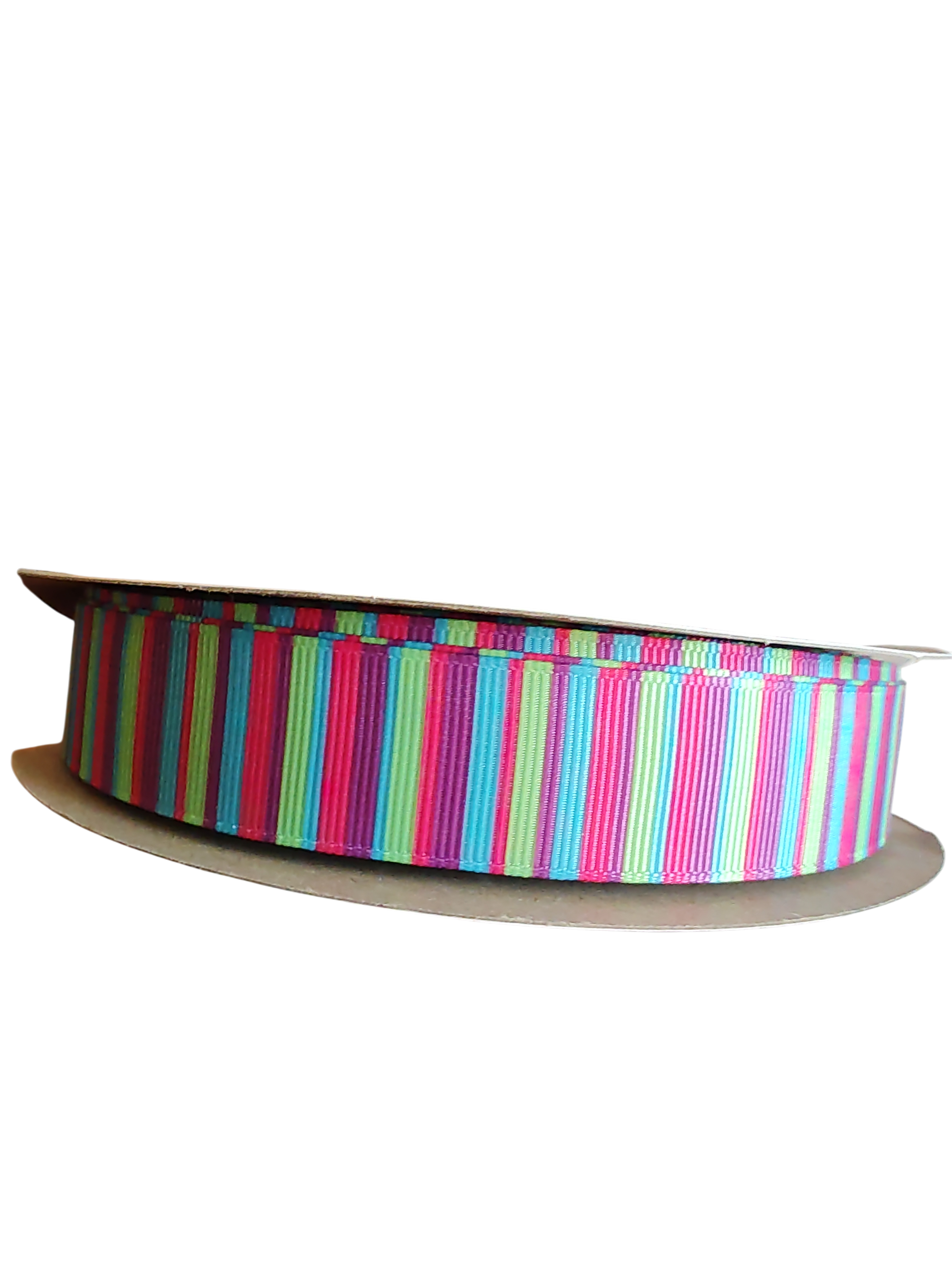 Neon Stripes Nylon Dog Collar