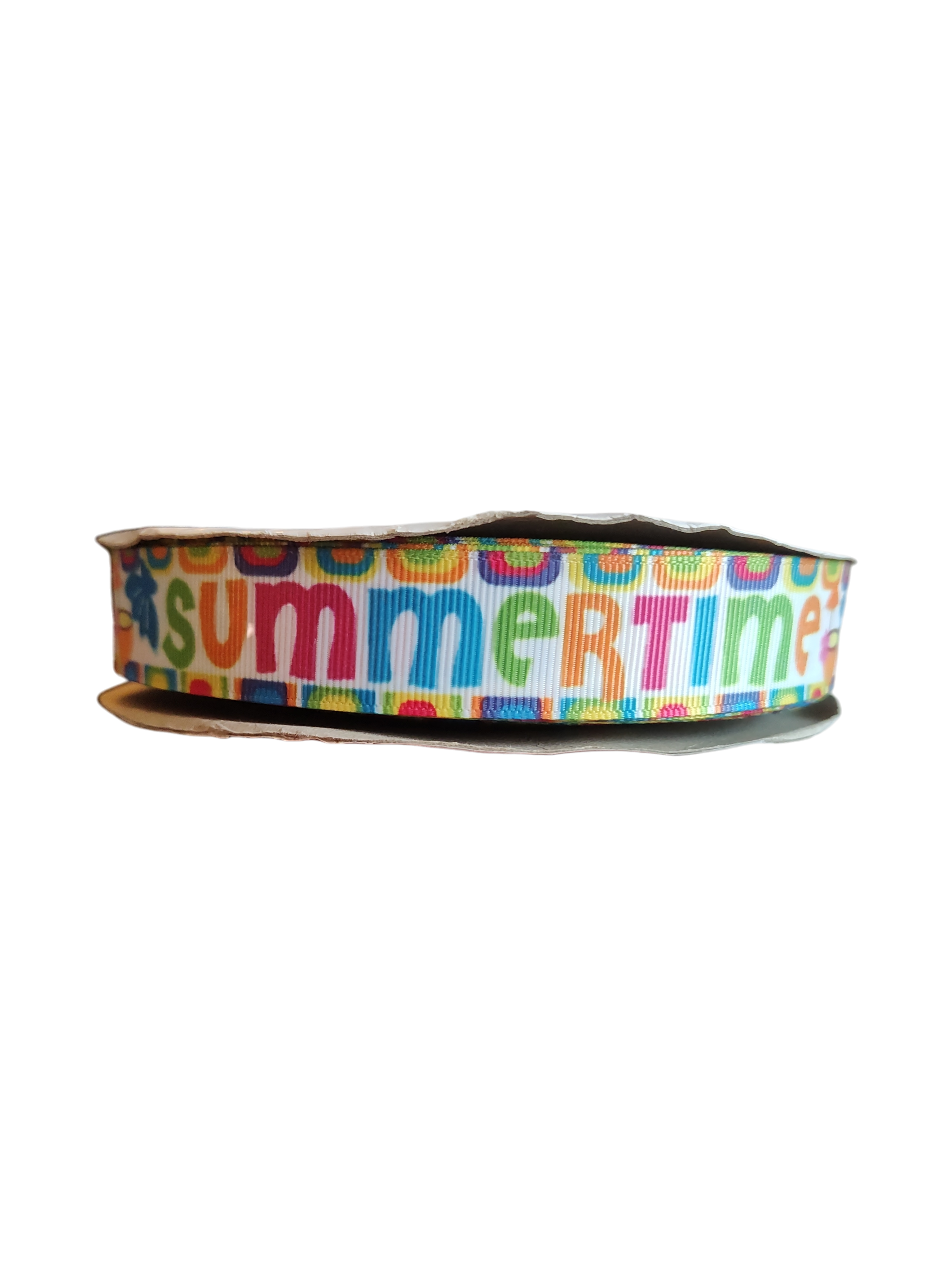 Summertime Neon Nylon Dog Collar